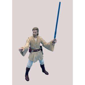 2003 Star Wars Movie Heroes 2012 Obi-Wan Kenobi Genosis Arena Battle 3.75”